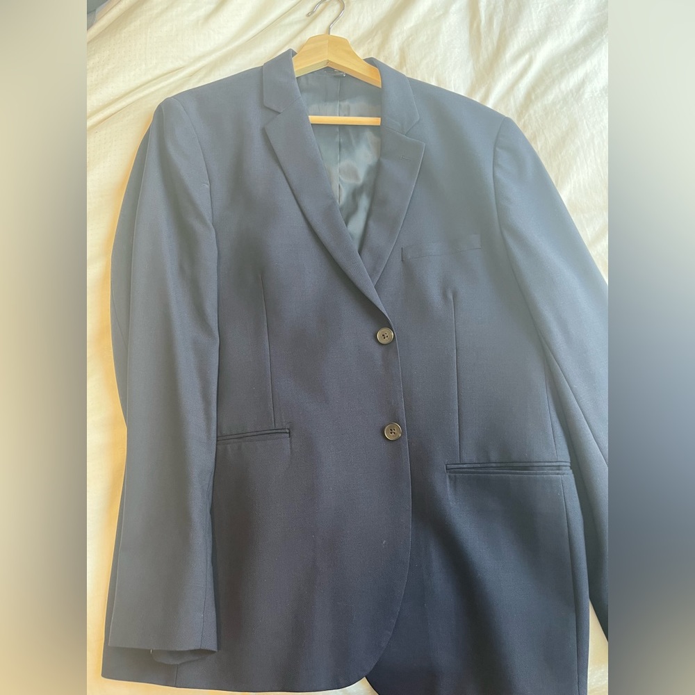 Frank & Oak Laurier slim fit suit (jacket & pants)